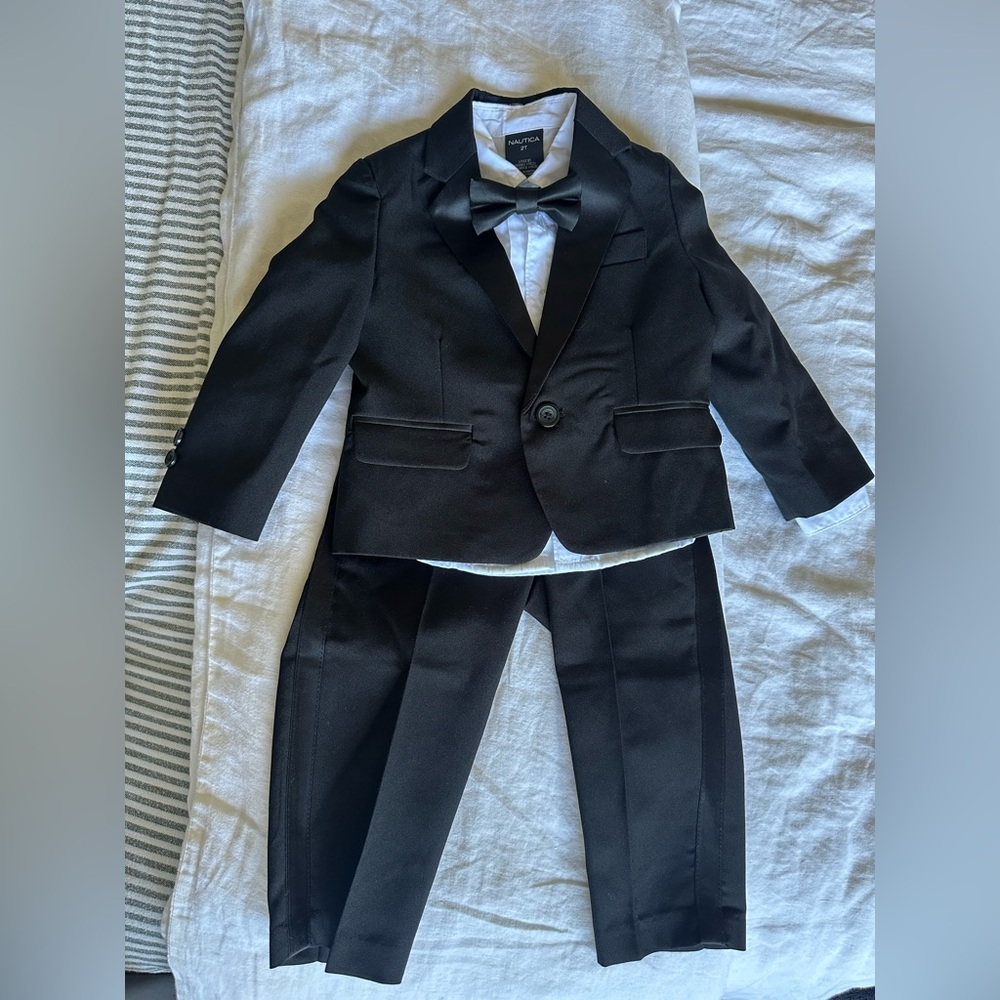 Black Tuxedo Suit for Kids